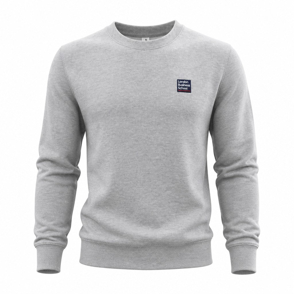 Classic Drop Shoulder Grey Sweatshirt Unisex