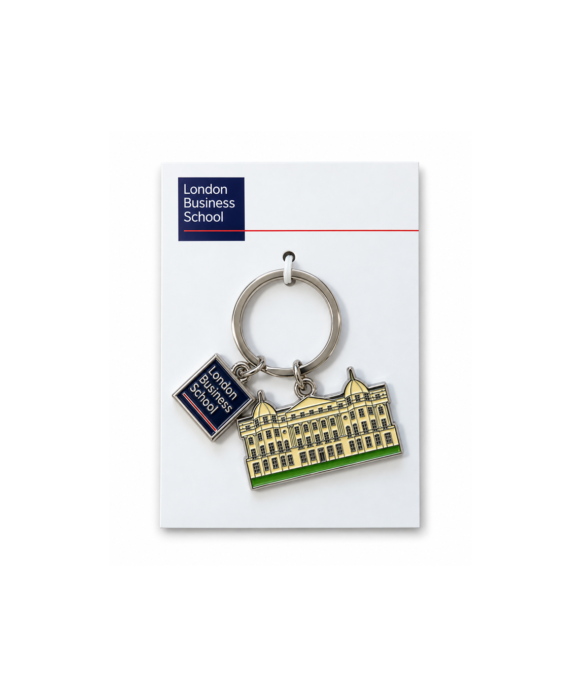 Enamelled Charm Keyring