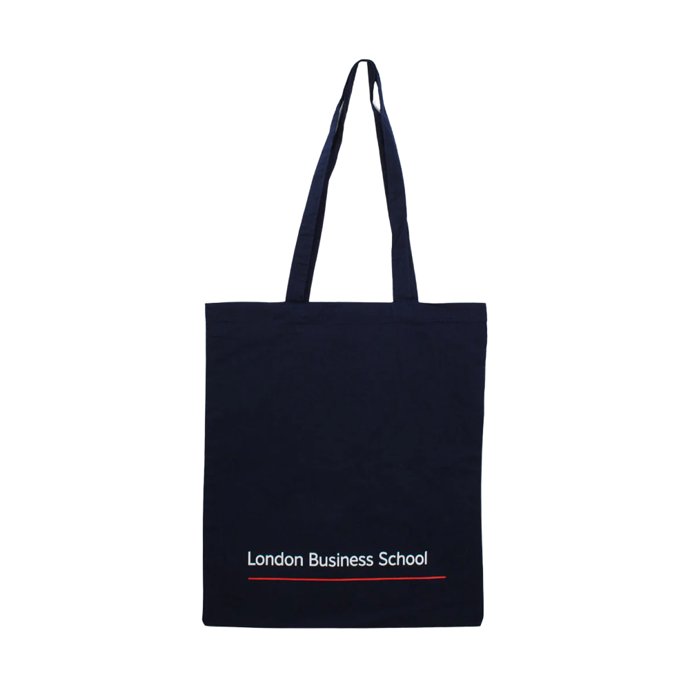 Navy Shopper Bag